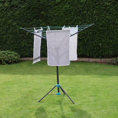 JVL Steel Rotary Umbrella Clothesline Reviews Wayfair.ie